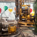 دستگاه حفاری اماده بکار