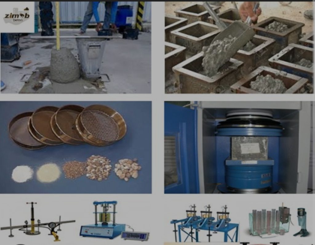 برگه خاک بتن و حفاری