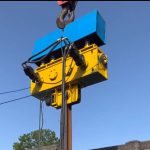 دستگاه ویبره ۲/۵تنی جهت سپر کوبی و کیسینگ گذاری