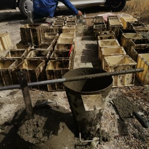 تست بتن (برگه و انجام آزمایش)