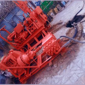 دستگاه حفاری آماده بکار