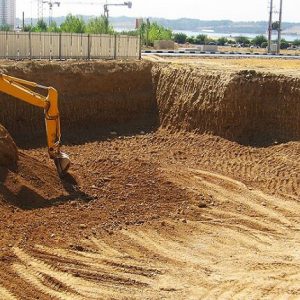 تخریب ، خاکبرداری ، گودبرداری ، پایدارسازی