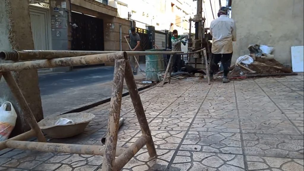 ازمایش خاک.تست بتن