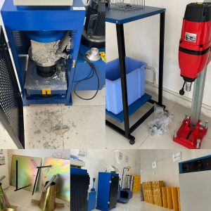 آزمایش بتن و خاک استان البرز