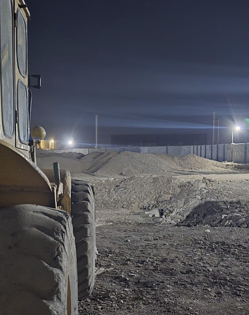 فروش خاک حاصل از عملیات خاک‌برداری – حدود ۲۵۰۰ تن – فردیس کرج