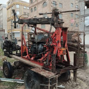 دستگاه حفاری آزمایشگاه خاک