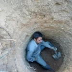 حفاری چاه استخر کول گذاری