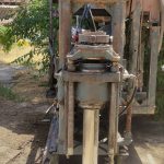 دستگاه حفاری D750 همراه راد و سرمته و ابزار