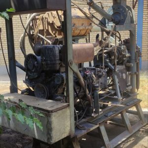 دستگاه حفاری D750 همراه راد و سرمته و ابزار